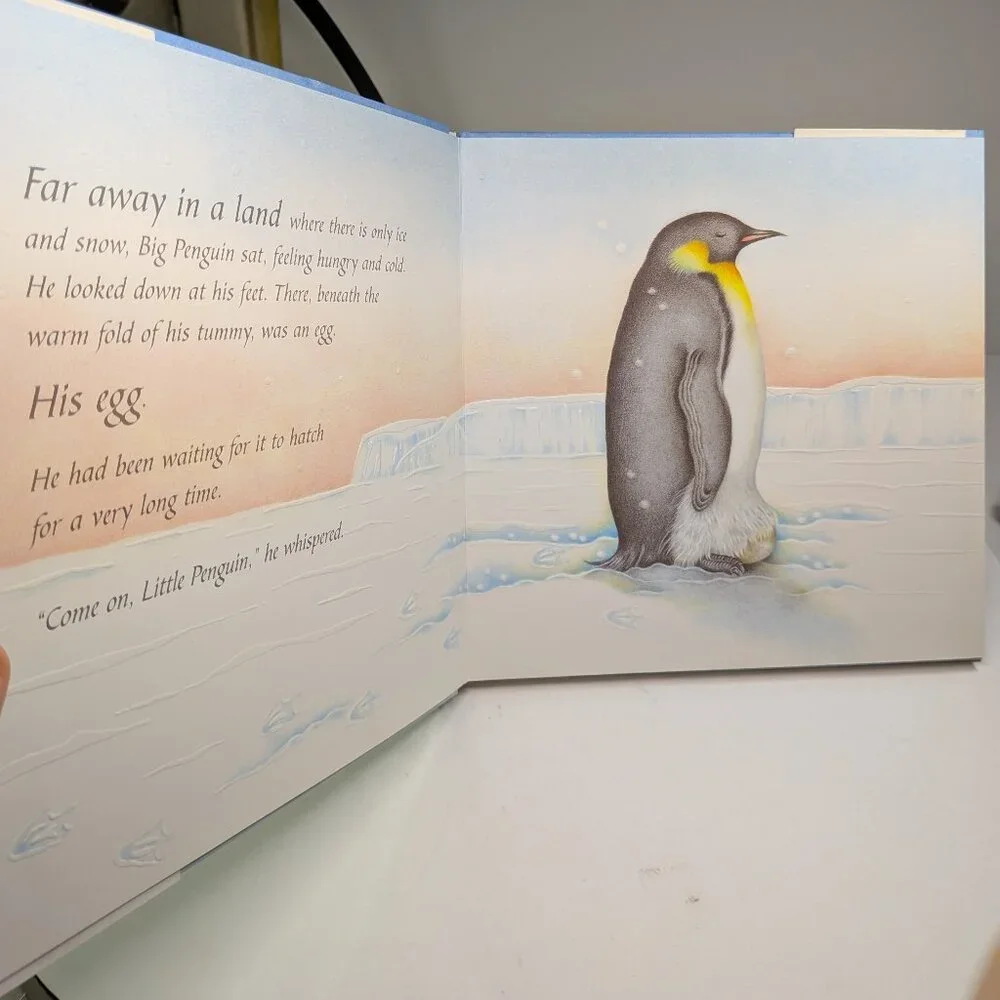 The Little Penguin hardback EMBOSSED book and Audio CD Scholastic
